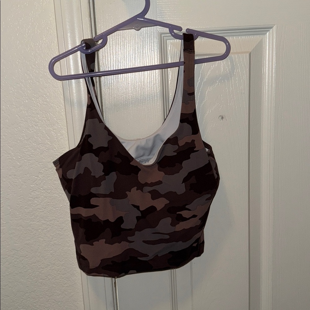 lululemon athletica Camouflage Crop Top
